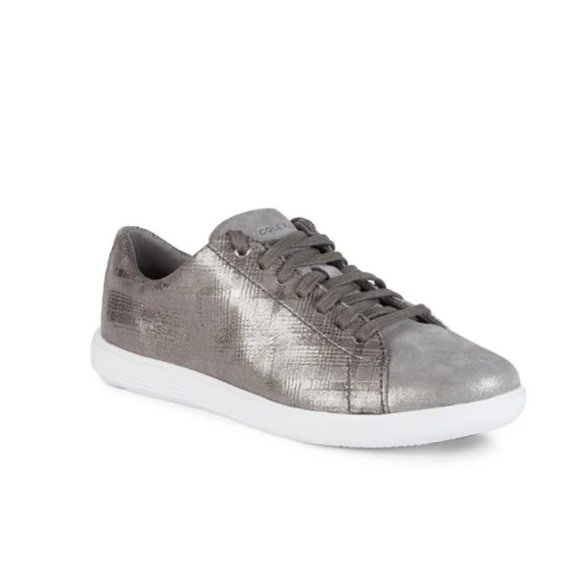 Cole Haan Silver Sneakers - Picture 1 of 7